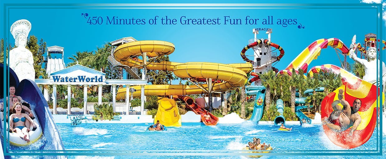 WaterWorld Themed Waterpark Ayia Napa Greatest fun for all ages